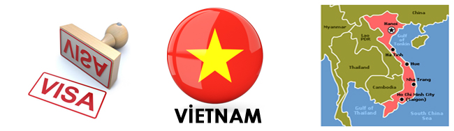 vietnam vize ve harita